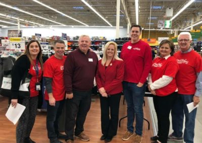 Christmas for Kids 2019 at Walmart with JEF Board Members